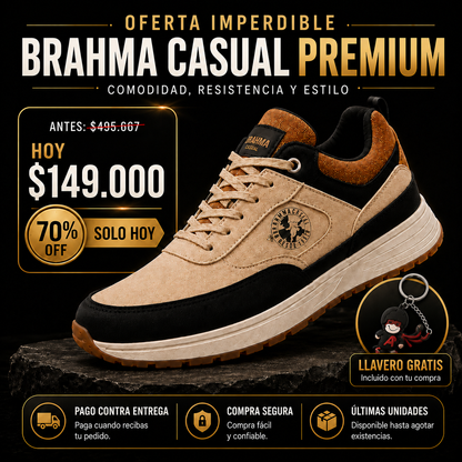 🔥PROMO | Brahma Casual Premium — Comodidad y Estilo • 70% OFF Solo Hoy 🎁